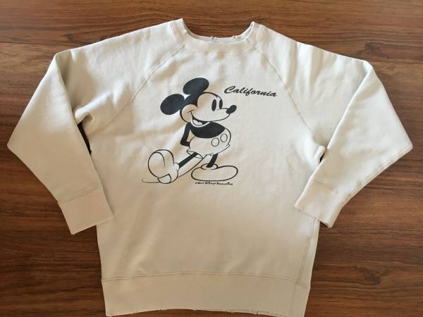 新品 RHC ロンハーマン×ミッキー スウェット オーシャンズ掲載 Sサイズ