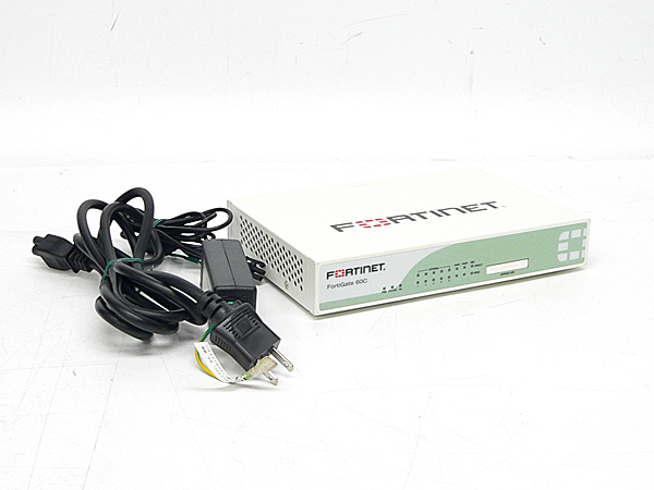 Fortinet/フォーティネット FortiGate-60C FG-60C 工場出荷時状態化済