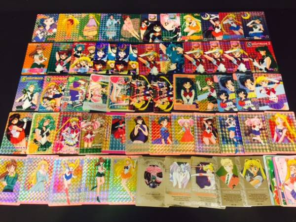 セーラームーン カードダス 美品 ほぼキラ アマダPPカード アニメ 当時