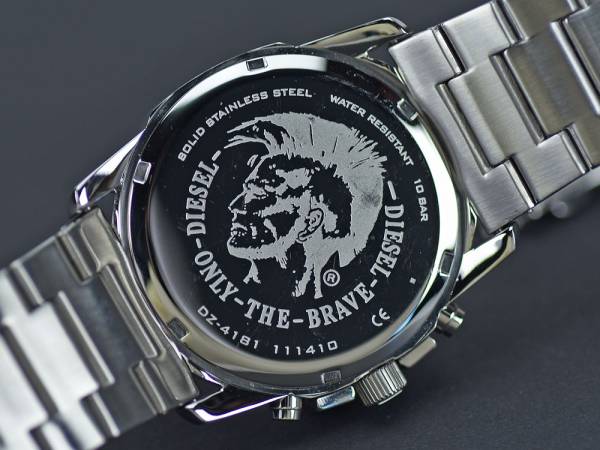 ディーゼル DIESEL マスターチーフ クロノグラフ DZ-4181 クォーツ 