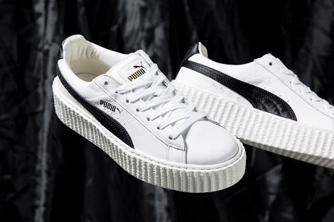 新品 25cm PUMA CREEPER RIHANNA FENTY リアーナ クリーパー 白 プーマ