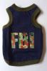 小型犬用★「FBI」のTシャツ　5号サイズ(新品)_1
