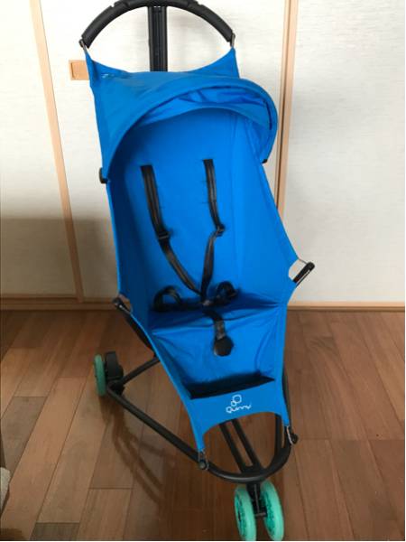 【美品】クイニージャス Quinny yezz、Bold blue ベビーカー
