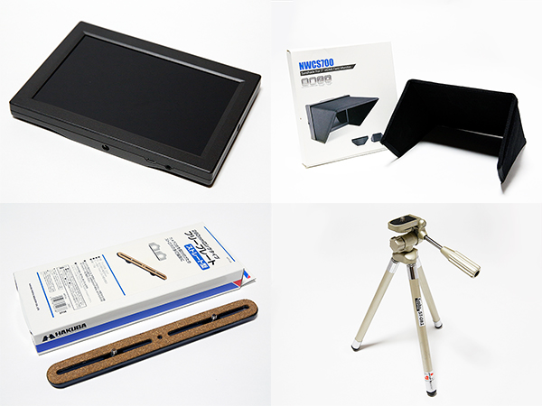 別売品3点付き】7型 IPSモニター ADTECHNO（エーディテクノ）CL75HOX