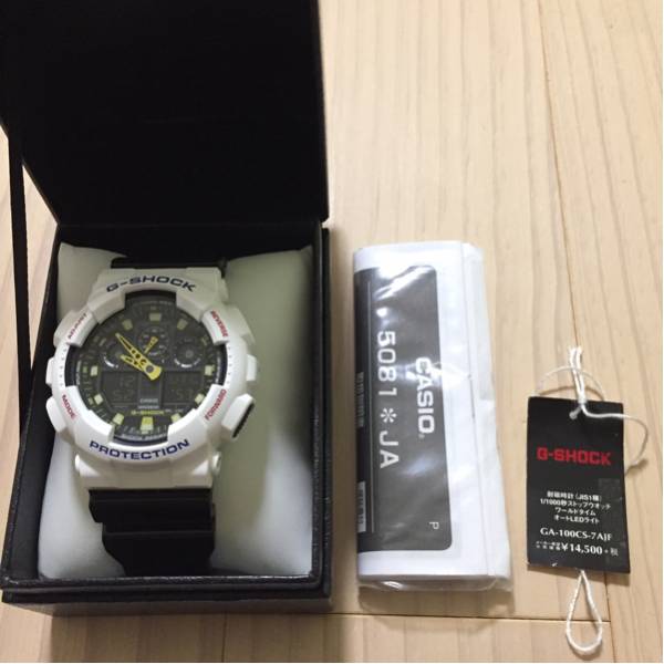G-SHOCK GA-100CS-7AJF GA-100CS-7A 【公式通販】
