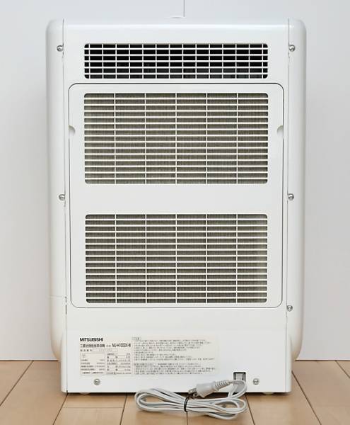MITSUBISHI MJ-H100DX-W 除湿.衣類乾燥機 三菱 衣類乾燥 除湿 洗濯物の