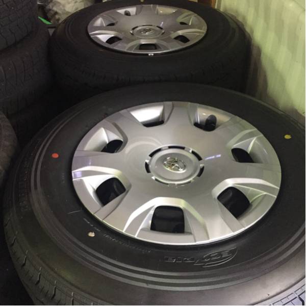 ハイエース 200系 4型 新車外し 純正 ホイール&タイヤセット