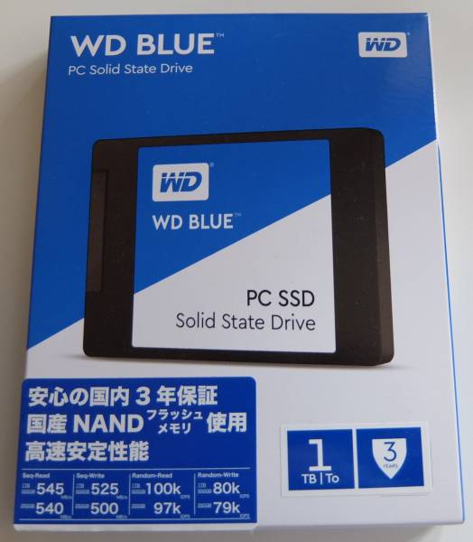 未使用品 Western Digital WDS100T1B0A [1TB]