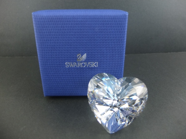 スワロフスキー SWAROVSKI オブジェ ペ-パ-ウェイト ハート 5063339