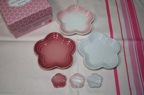 ルクルーゼ☆ミニフルールデイリーセット☆ピンクコレクション☆レア