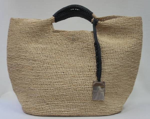 ヘレンカミンスキー ラフィアかごトートバッグ 入手困難プレミア商品 GEORGIAジョージア Mサイズ 新品