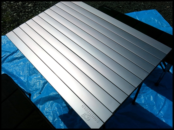 【キャンプ用/ベンチテーブル/美品】☆SOUTHFIELD/サウスフィールド☆テーブル&ベンチセット2☆