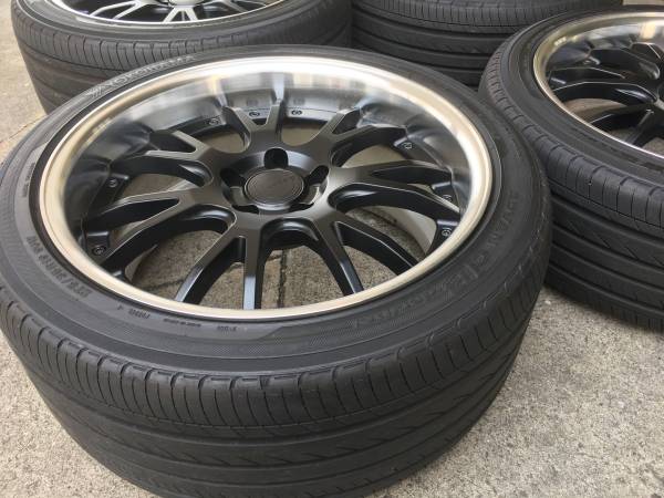 WORK ワーク グノーシス GF4 マットブラック 19インチ 245/40R19 275 