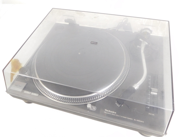 ジャンク Technics テクニクス SL-1200MK3 ターンテーブル レコード