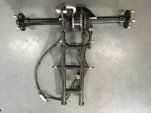 中華トライクに付いていたリアトライクキット ジャンク品 マグナ