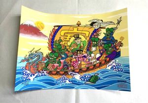 ラットフィンク(Rat Fink)七福神 宝船図﻿ エドロスのYahoo!オークション(旧ヤフオク!)の相場・価格を見る｜Yahoo