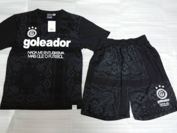 ゴレアドール トレーニングウェア上下セット goleador ジャージ上下 プラクティス バンダナ柄