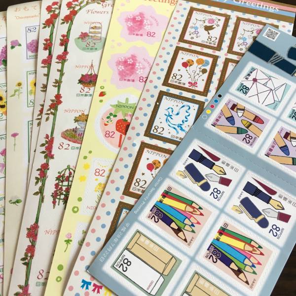 *グリーティング 切手シート 新品*82円70枚_2