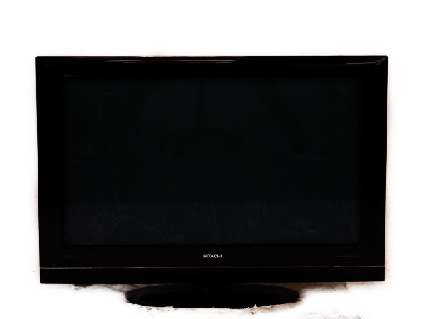 中古 HITACHI 日立 Wooo P42-HP03 プラズマテレビ 42V型 250GB 楽直 