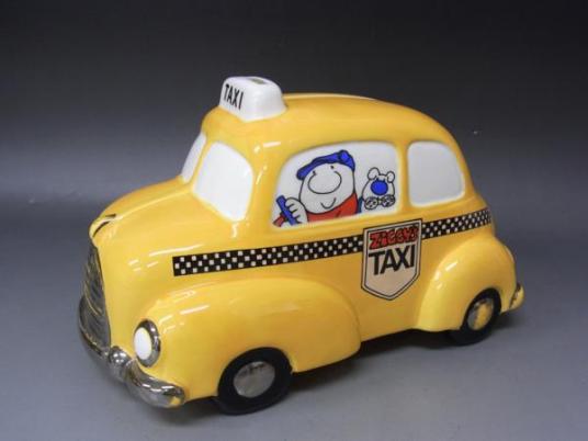 Ziggy ジギー タクシー型 貯金箱 陶器製 Ziggys Taxi サンリオ インテリア 雑貨 Tszm1 貯金箱 売買されたオークション情報 Yahooの商品情報をアーカイブ公開 オークファン Aucfan Com