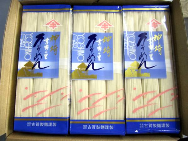 【お試し】神埼そうめん3袋入り・9人前・税込・送料込み990円！_1