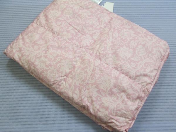 ◆西川♪洗える羽毛肌掛け布団◆抗菌＆防臭加工♪ピンク♪シングルサイズ