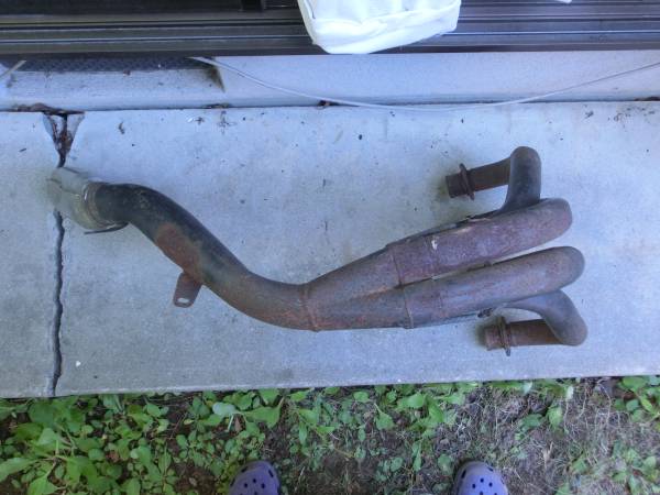 当時物　モリワキモンスター　モナカマフラー　レース専用（検　Ｚ1　Ｚ2　Ｚ750ＦＸ　Ｚ900　Ｚ1000ＭｋⅡ　Ｚ1Ｒ　）_2