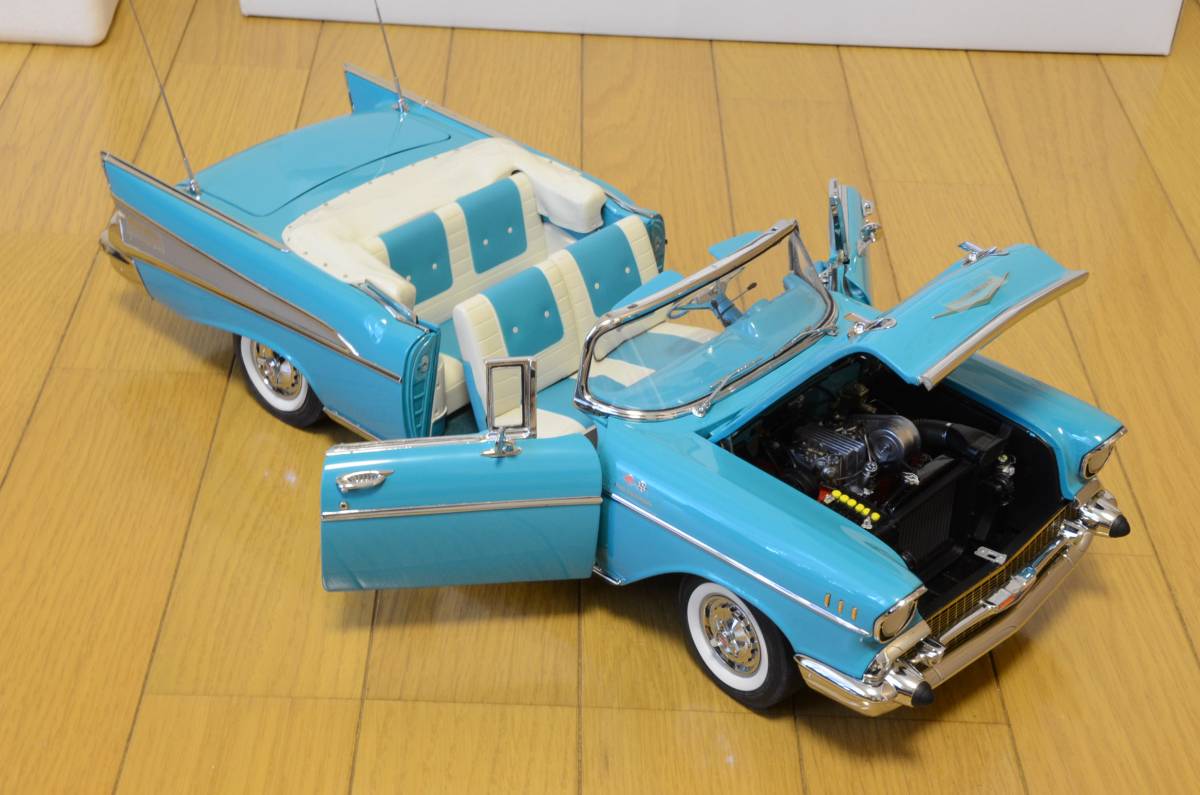 ダンバリーミント　フランクリンミント　1957　シェビー　ベルエア　当時物新品 即決特典付※ ビッグスケール 1/12 ダンバリーミント 1957 シボレー