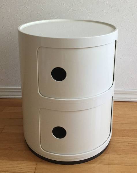 カルテル Kartell コンポニビリ ラウンドチェスト2段 COMPONIBILI