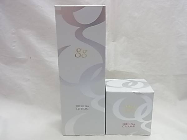 ☆gg エレジナ ローションN 化粧水 150ml クリームV N 35g セット 江崎グリコ 未開封品☆