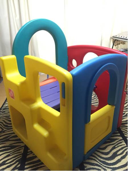 ★中古★STEP2 カンガルークライマー アドベンチャージム すべり台 室内使用品