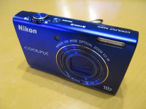 Nikon COOLPIX S6200 デジタルカメラ 青 10倍光学ズーム Nikon