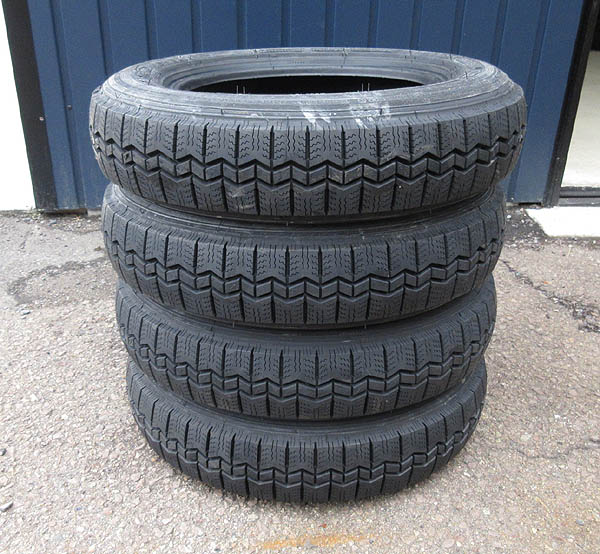 ☆貴重品 フィアット500用 125R12 ミシュラン ラジアルX 4本 送料無料 