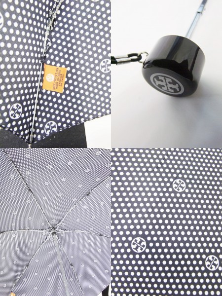 TORY BURCH トリーバーチ ロゴマーク ドット 折りたたみ傘