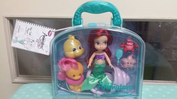 ディズニーストア アニメーター コレクションドール ミニプレイセット アリエル