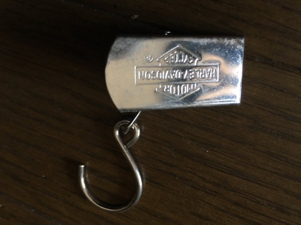 ハーレーダビッドソン HARLEY 非売品 金属クリップ 中古品 レア　ラスト