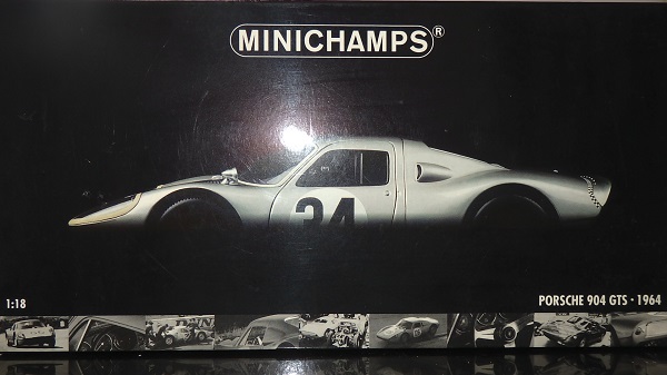 ミニチャンプス　ポルシェ904 GTSレーシング MINICHAMPS 1⁄18 ポルシェ 904 GTS・1964