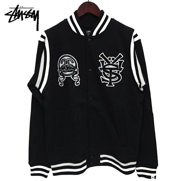 新品 未使用 STUSSY ステューシー シャネルロゴ ワッペン スウェット