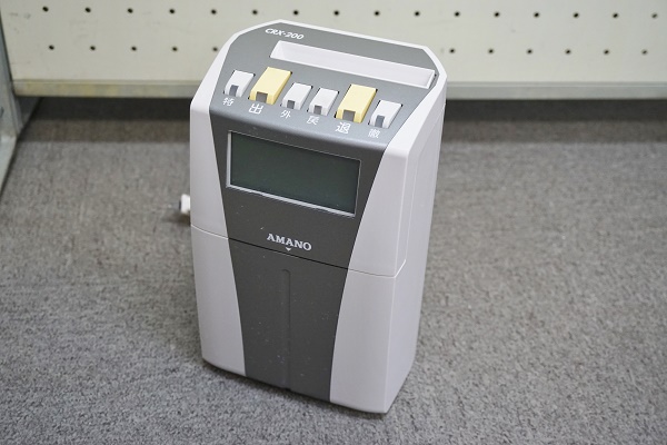 AMANO 電子タイムレコーダー BX2000 4欄印字 アマノ 店舗 管理