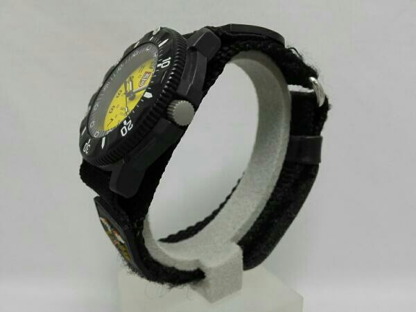 ジャンク LUMINOX NAVY SEALS(黄色文字盤) クォーツ T25表記あり(J0107