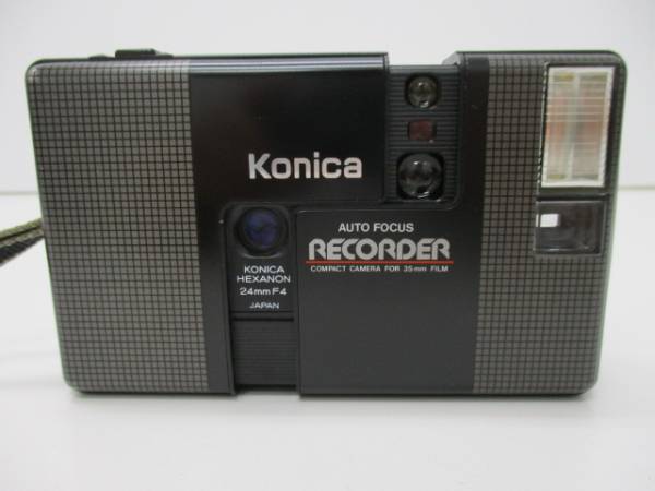 6-220 コニカ Konica RECORDER レコーダー コンパクト カメラ FOR 35mm