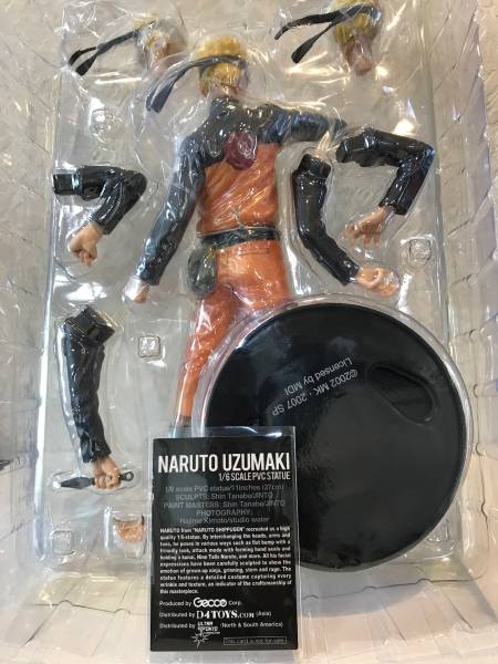新着 GECCO うずまき ナルト 1/6 NARUTO UZUMAKI 非売品カード付き_3