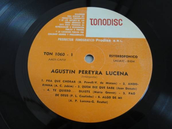 ☆オリジナル！Agustin Pereyra Lucena / Climas / アルゼンチン産ボサ 