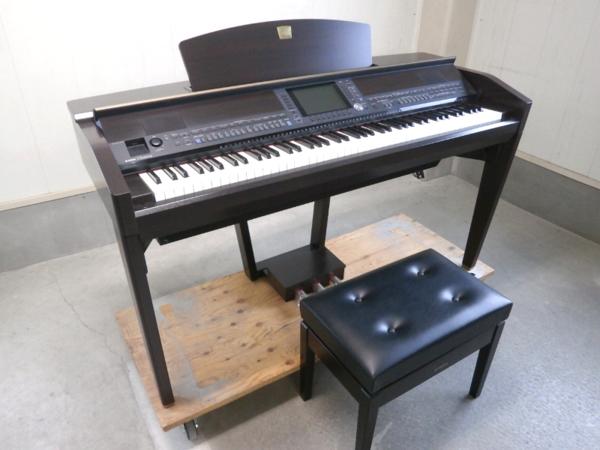 25348 09年製。□YAMAHA 電子ピアノ クラビノーバ 中古 CVP509 