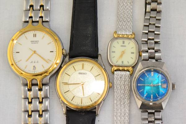 ☆ジャンク☆SEIKO セイコー CASIO カシオ 4N21-5230 7N01-7140 6106