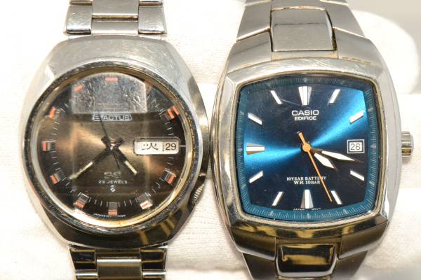 ☆ジャンク☆SEIKO セイコー CASIO カシオ 4N21-5230 7N01-7140 6106