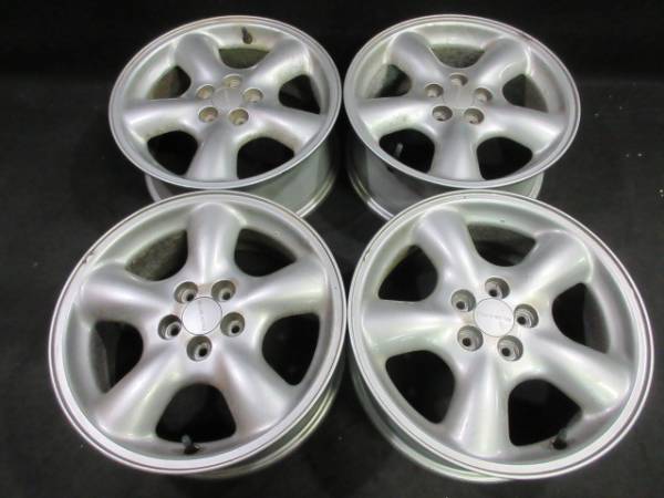 【送料無料】中古 スバル インプレッサ純正 16x6.5+55 100-5H エクシーガ、レガシィ等 アルミホイール4本SET【46681267】 スバル 100-5H 送料無料中古 売切 インプレッサ 中古（タイヤ幅（mm）205