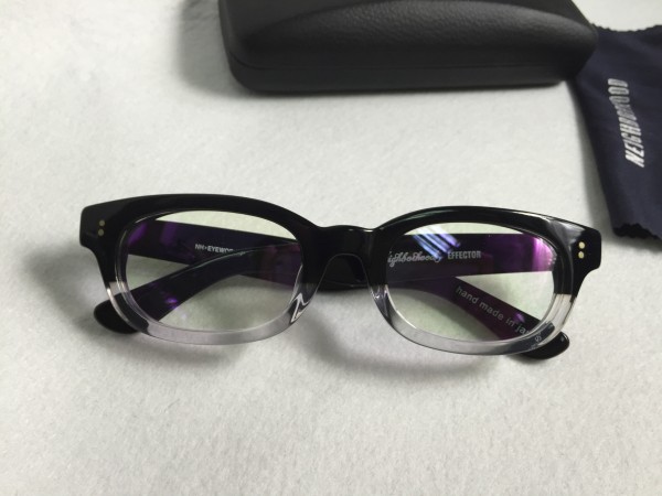NEIGHBORHOOD 眼鏡 鼈甲 メガネフレーム 新品同様☆EFFECTOR 