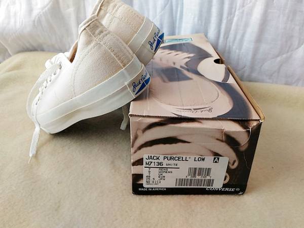 新品】USA製 コンバース ジャックパーセル 90S CONVERS JACK 