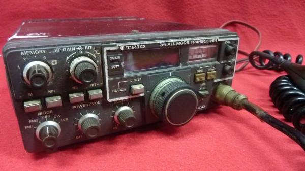 中古 TRIO トリオ モービル固定機 TR-9000 144MHz 動作確認済